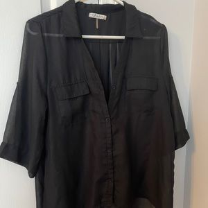 Anthropologie Free Bird 3/4 sleeve blouse